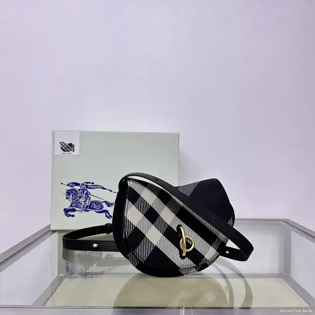 Official First Bag Ru Burberry Rocking Bag Mini Horse 0521